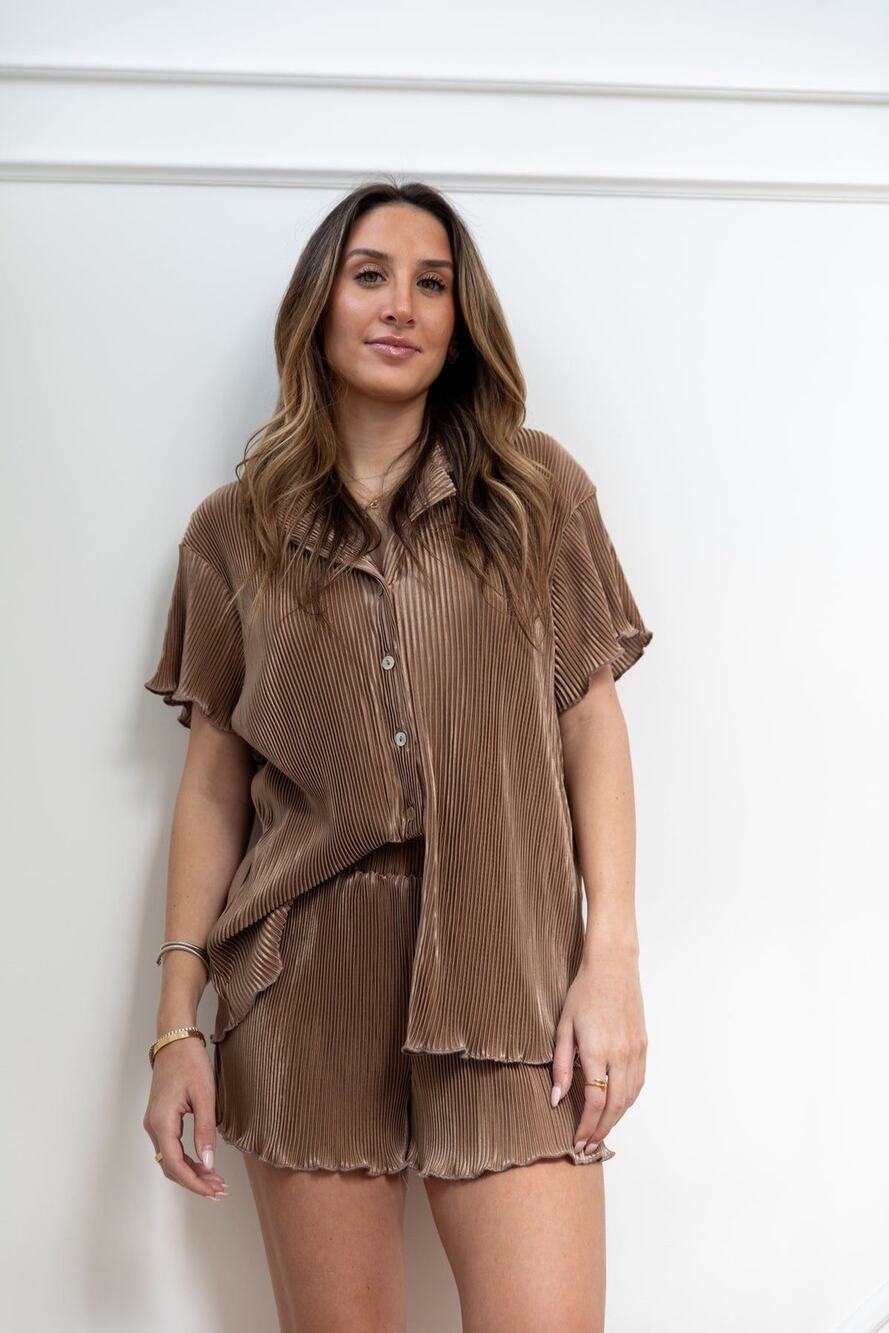 Baevely pleated Top only
